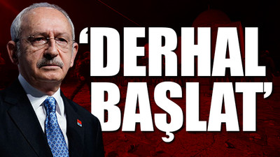CHP lideri Kılıçdaroğlu'ndan Erdoğan'a 'İsrail' çağrısı 