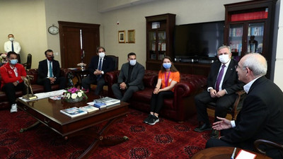 Dünya şampiyonundan Kılıçdaroğlu'na ziyaret