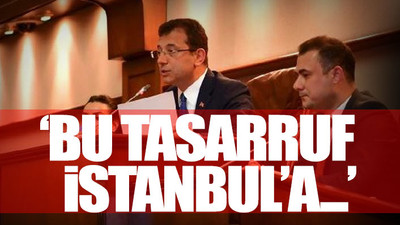 Ekrem İmamoğlu 'israfa son verdik' diyerek duyurdu: 4.2 milyar liralık tasarruf...