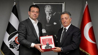 Ekrem İmamoğlu'ndan Beşiktaş'a şampiyonluk ziyareti