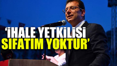Ekrem İmamoğlu’ndan 'dezenfektan ihalesi' hakkında ilk açıklama