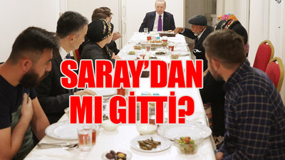 Erdoğan'ın katıldığı iftarda dikkat çeken detay