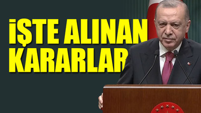 Erdoğan, 'kademeli normalleşme' takvimini açıkladı