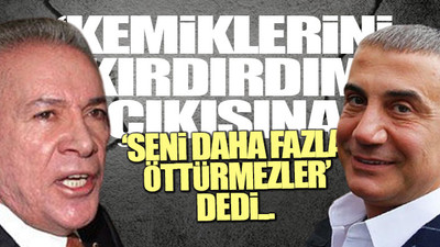 Eski AKP'li vekilden Sedat Peker'e 'süren doldu' yanıtı