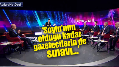 Faruk Bildirici'den Süleyman Soylu yayınındaki gazetecilere: Bu kadar kibar olmak zorunda değiller