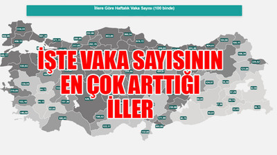 Haftalık vaka sayıları açıklandı... İşte İstanbul, Ankara ve İzmir'deki son durum