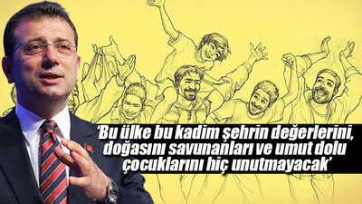 İmamoğlu'ndan Gezi Parkı paylaşımı