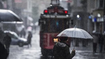 İstanbul için sağanak yağış uyarısı