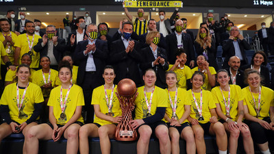 Kadınlar Basketbol Süper Ligi'nde şampiyon Fenerbahçe Öznur Kablo oldu