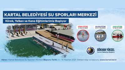 Kartal Belediyesi Dragos Su Sporları Merkezi açılıyor