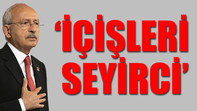 Kılıçdaroğlu'dan iktidara mafya örgütlenmesi eleştirisi