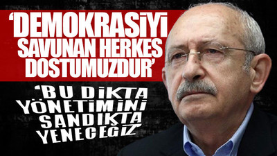 Kılıçdaroğlu 'dünya siyaset tarihinde ilk kez' diyerek açıkladı