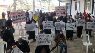 Kırklareli'ne halk taş ocağına direniyor: Makineler çalışınca durduracağız