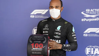 Lewis Hamilton'dan yeni rekor