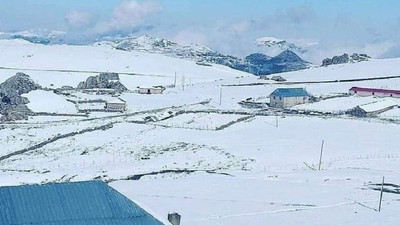 Mayıs ayında kar sürprizi