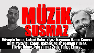 Müzisyenler, yoksulluğa ve intihara sürüklenen meslektaşları için söyledi