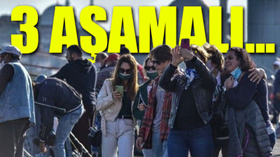 Normalleşme planı ortaya çıktı 