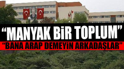 O hocanın Araplar hakkındaki sözlerine soruşturma
