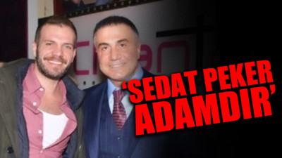 Oyuncu Tolga Karel, Sedat Peker ile fotoğrafını paylaştı