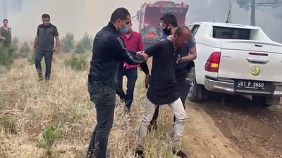 Pozantı’da ormanı yakan şahıs suçüstü yakalandı