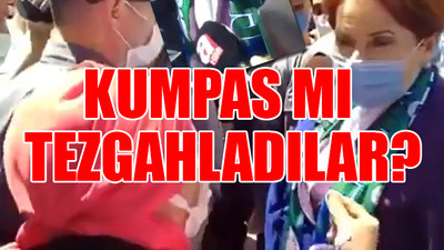 Rize'de, Meral Akşener'e provokasyon girişimi