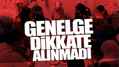 Salgına rağmen AKP’liler İçişleri Bakanlığı’nın uyarısını yok sayıyor