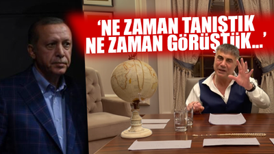 Sedat Peker'den Erdoğan'a: Bir sonraki videoda helalleşeceğiz abi