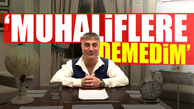 Sedat Peker'den 'Oluk oluk kanlarınızı akıtacağım' açıklaması