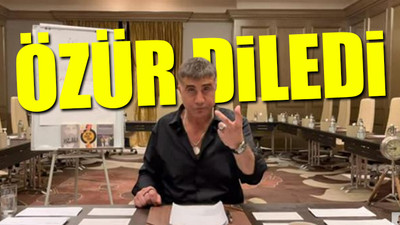 Sedat Peker'den son videosu ile ilgili düzeltme