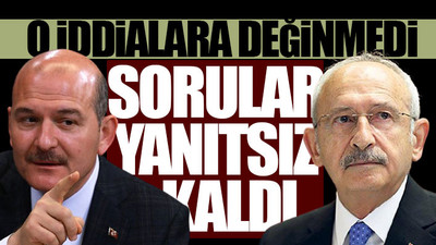 Soylu'nun 'Sedat Peker' sessizliği sürüyor: Kılıçdaroğlu'nu suçladı
