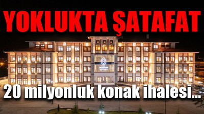 Süleyman Soylu’nun ‘Yakıştı’ diyerek duyurduğu konağı yapan şirket 'tanıdık' çıktı