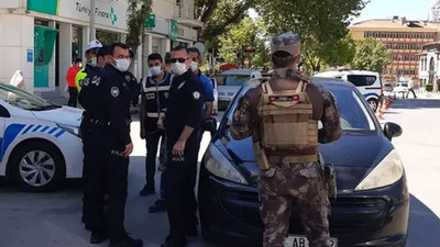 Tartıştığı polisi görüntüleyen vatandaşa gözaltı