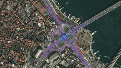 Tehlike saçan Unkapanı Kavşağı yıkılıyor