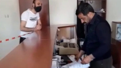 Tüm çalışanlar karantinaya alındı işler belediye başkanına kaldı