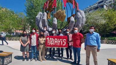 Tunceli'de 1 Mayıs anıtının açılışı yapıldı: Yılmadan mücadele etmeye devam edeceğiz