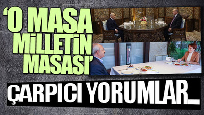 Türkiye'nin siyasi ittifakları iftar sofrasında böyle görüntülendi