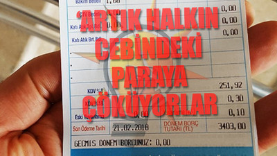 AKP'li belediye mahkeme kararını takmadı, faturaları kabarttı