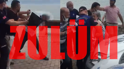 AKP'li belediyenin zabıtalarından, esnafa çok sert müdahale