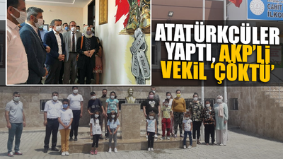 AKP’li vekil, Şehit Canördek için hayata geçirilen projeye ‘çöktü’