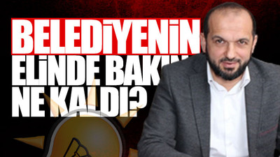Borç dağı bırakan AKP'li eski başkan ilçe halkını perişan etti