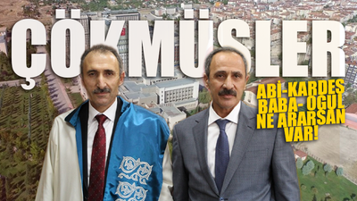 Devlet üniversitesini 'aile çiftliği'ne çevirmişler...