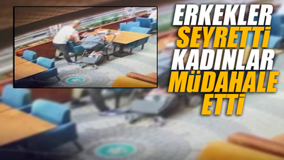 4 aylık bebeğinin yanında eski eşine saldırdı...