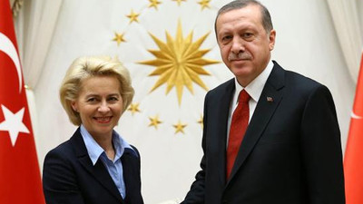 Erdoğan AB Komisyonu Başkanı Leyen ile görüştü