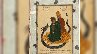 Hacı Bektaş-ı Veli ve Sarı Saltuk Baba’nın yer aldığı portre satışa çıkıyor