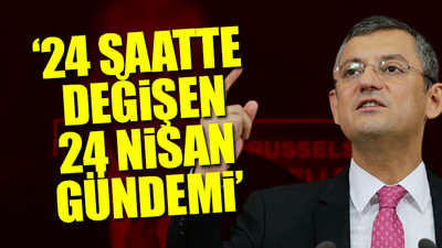 'Hamdolsun 24 Nisan gündeme gelmedi' diyen Erdoğan'a CHP'li Özel'den videolu yanıt