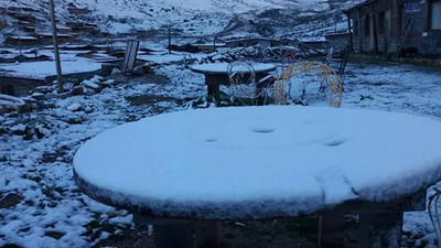 Haziran'da kar sürprizi