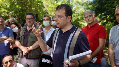 İmamoğlu Validebağ Korusu'nda resti çekti:  İBB’nin onayı olmadan hiçbir imalata girilemez