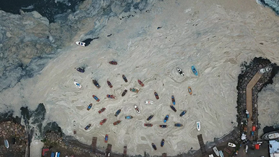 İzmit Körfezi 'temizlenmişti'... Yine müsilaj kapladı