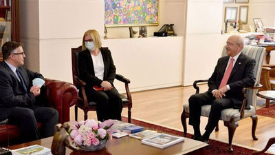 Kılıçdaroğlu, Büyükelçi Ştefan Alexandru Tinca’yı kabul etti