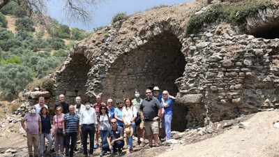 Mastaura Antik Kenti ilk ziyaretçileri ile buluştu